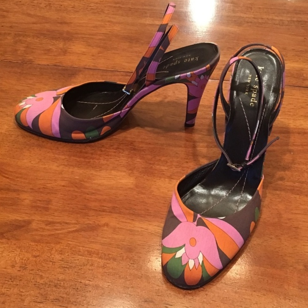 Kate Spade Ankle Strap Heels 8.5